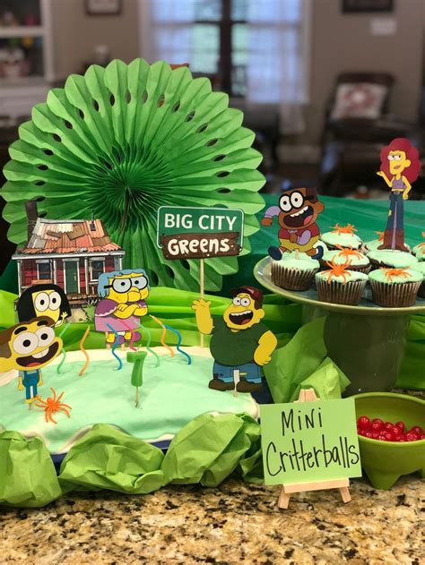 big city greens birthday party|big city greens birthday decorations.